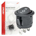 Ronde schakelaar 12/230V BU03 AMiO 03614 - AMiO 03614 - afbeelding 5