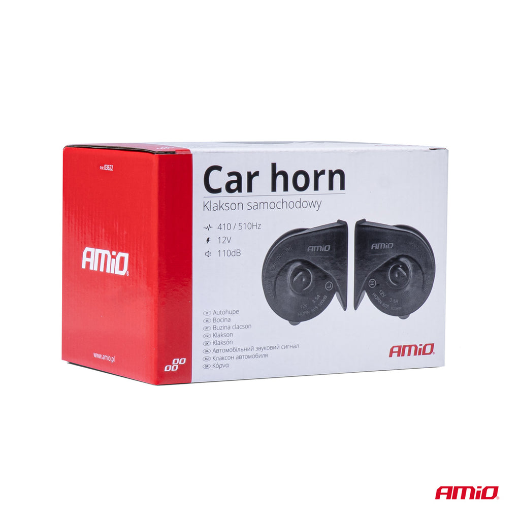 Hoorn 12V 2st AMiO 03622 - AMiO 03622 - afbeelding 4