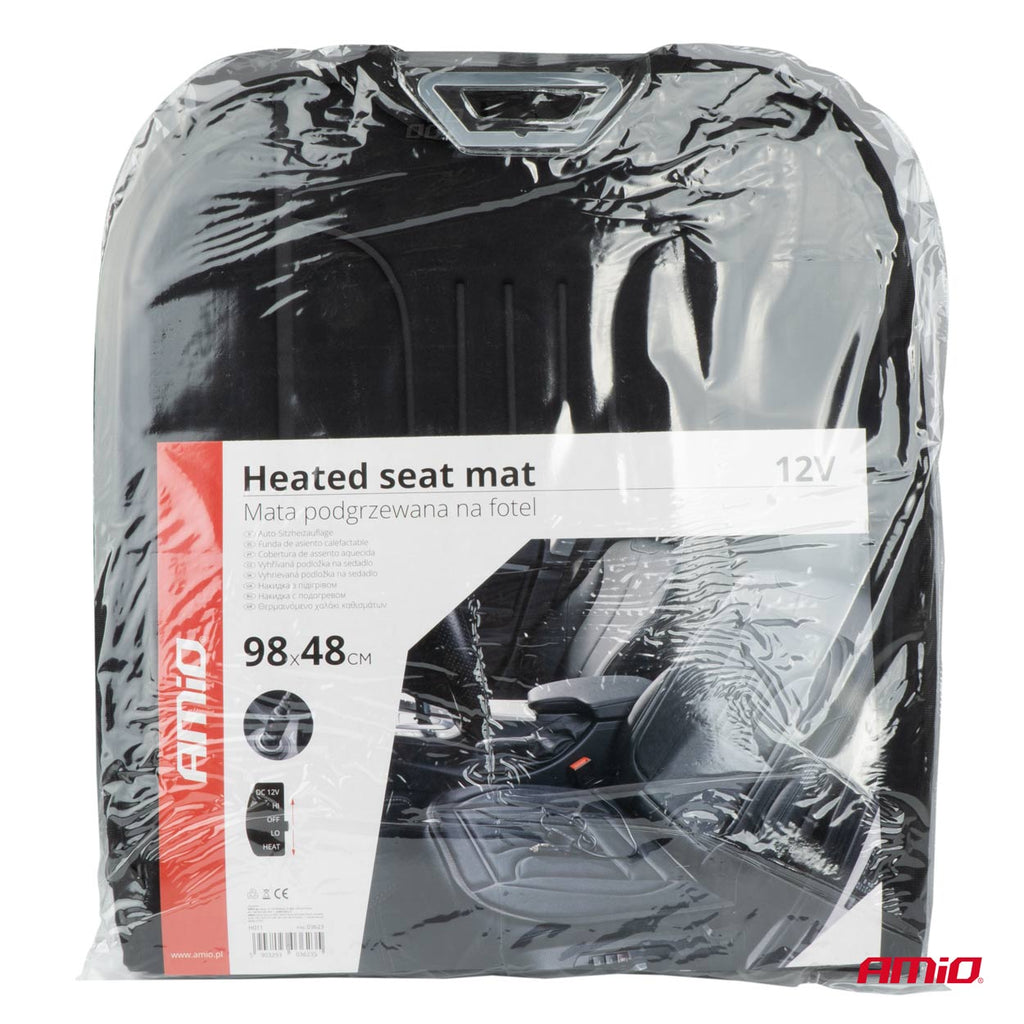 Verwarmde stoelverwarmingsmat voor autostoel 12V AMiO 03623 - AMiO 03623 - afbeelding 7