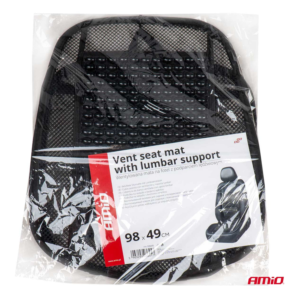 Ventilatie-zitmat met lendensteun AMiO 03645 - AMiO 03645 - afbeelding 7