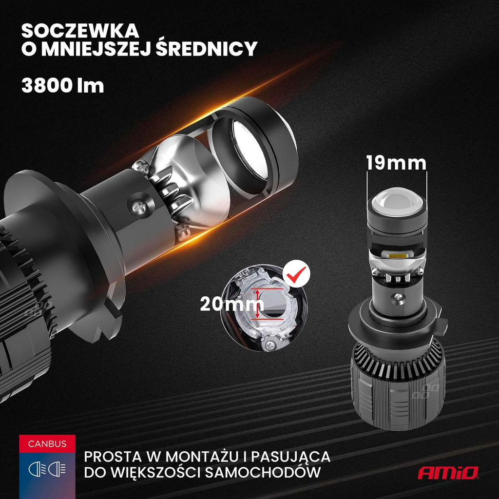 LED-koplampen H7 PL Serie AMiO 03668 - AMiO 03668 - afbeelding 9