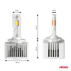 LED Koplampen X AllinOne Series D1S D3S D8S canbus 6000K AMiO 03669 - AMiO 03669 - afbeelding 3
