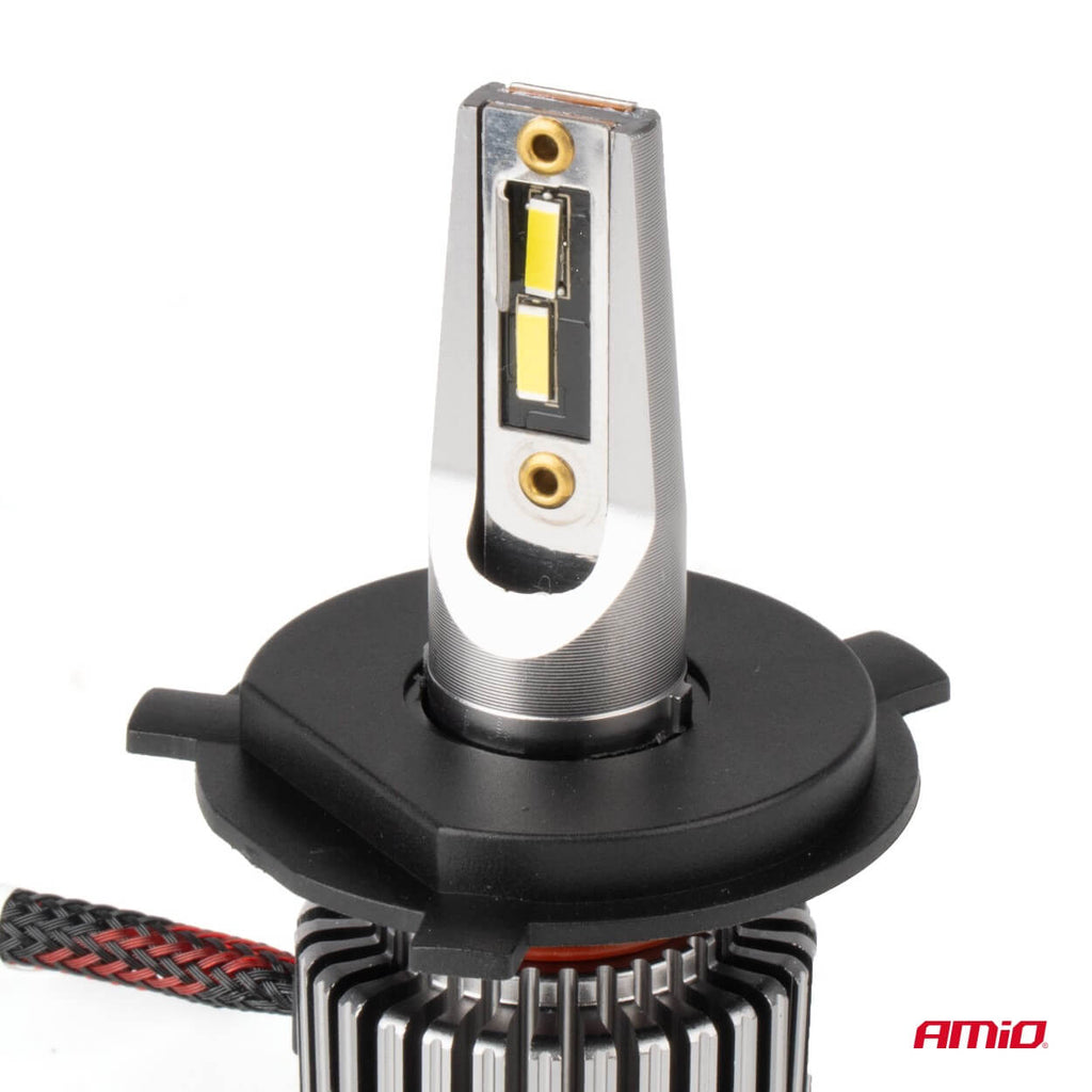 LED-koplampen K3-serie H4/H19 12V 6000K canbus AMiO 03682 - AMiO 03682 - afbeelding 3