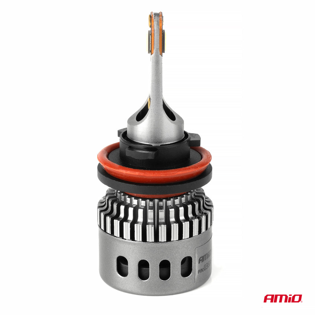 LED-koplampen K3-serie H8 H9 H11 H16 12V 6000K canbus AMiO 03686 - AMiO 03686 - afbeelding 2