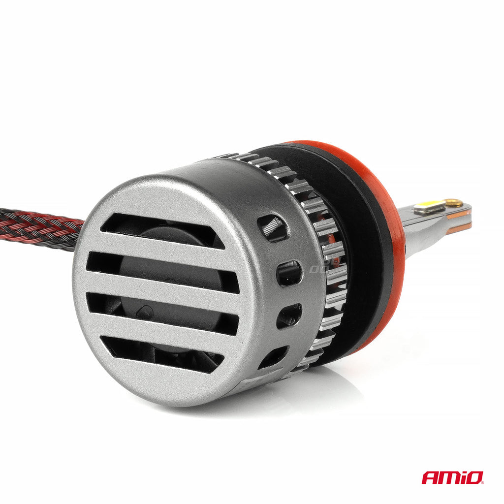 LED-koplampen K3-serie H8 H9 H11 H16 12V 6000K canbus AMiO 03686 - AMiO 03686 - afbeelding 4