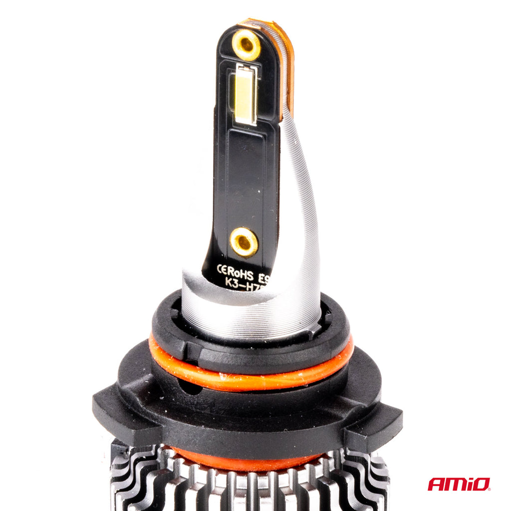LED-koplampen K3-serie HB3/HIR1 9011/H10 12V 6000K canbus AMiO 03687 - AMiO 03687 - afbeelding 3