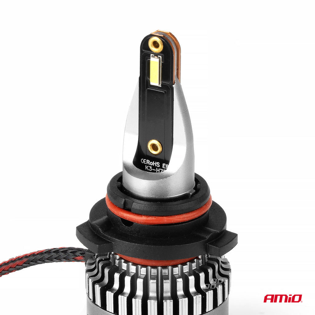 LED-koplampen K3-serie HB4 9006 12V 6000K canbus AMiO 03688 - AMiO 03688 - afbeelding 3