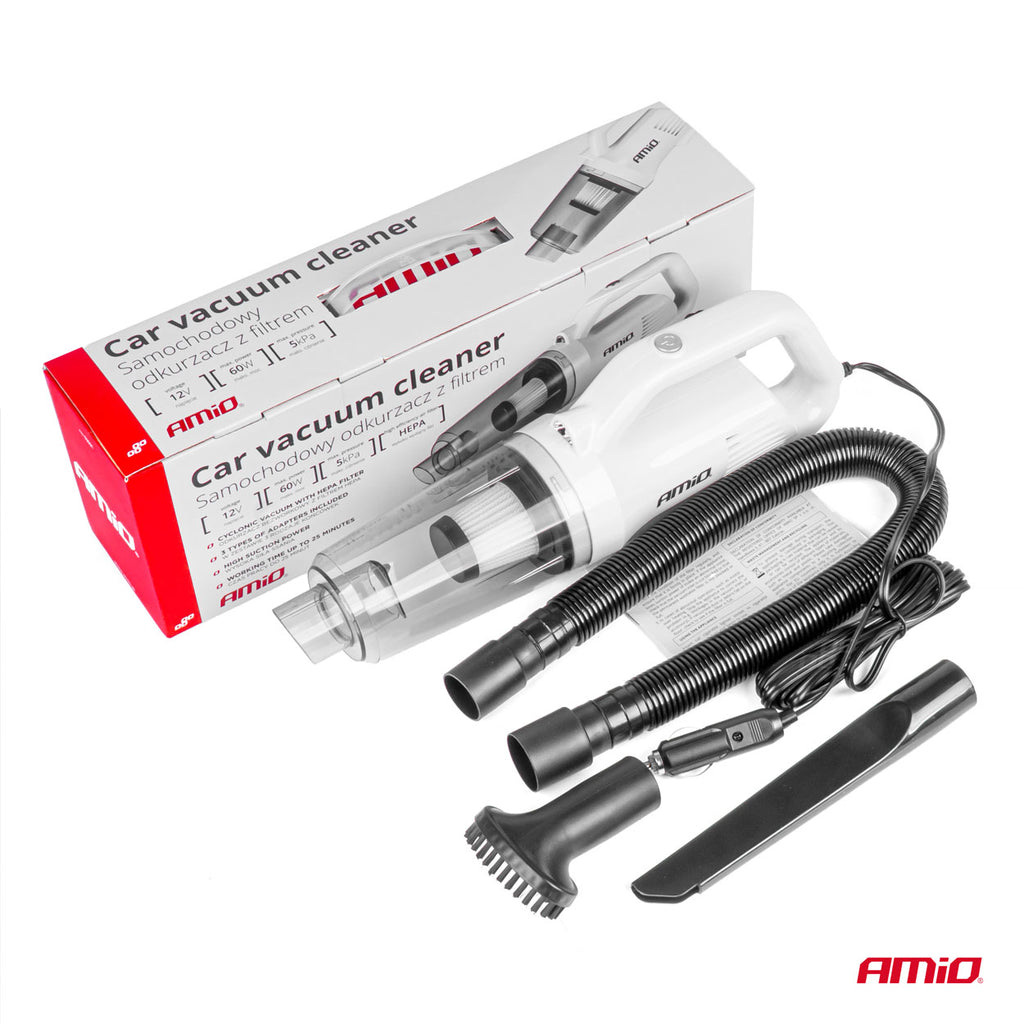 Autostofzuiger 12V 60W HEPA 5kPa AMiO 03691 - AMiO 03691 - afbeelding 7