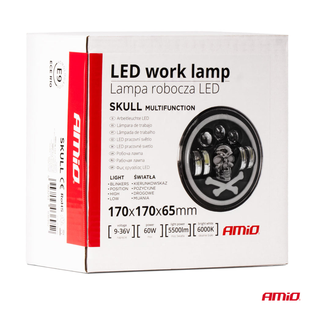 Werklamp Multifunctionele 9-36V 60W AMiO 03695 - AMiO 03695 - afbeelding 6