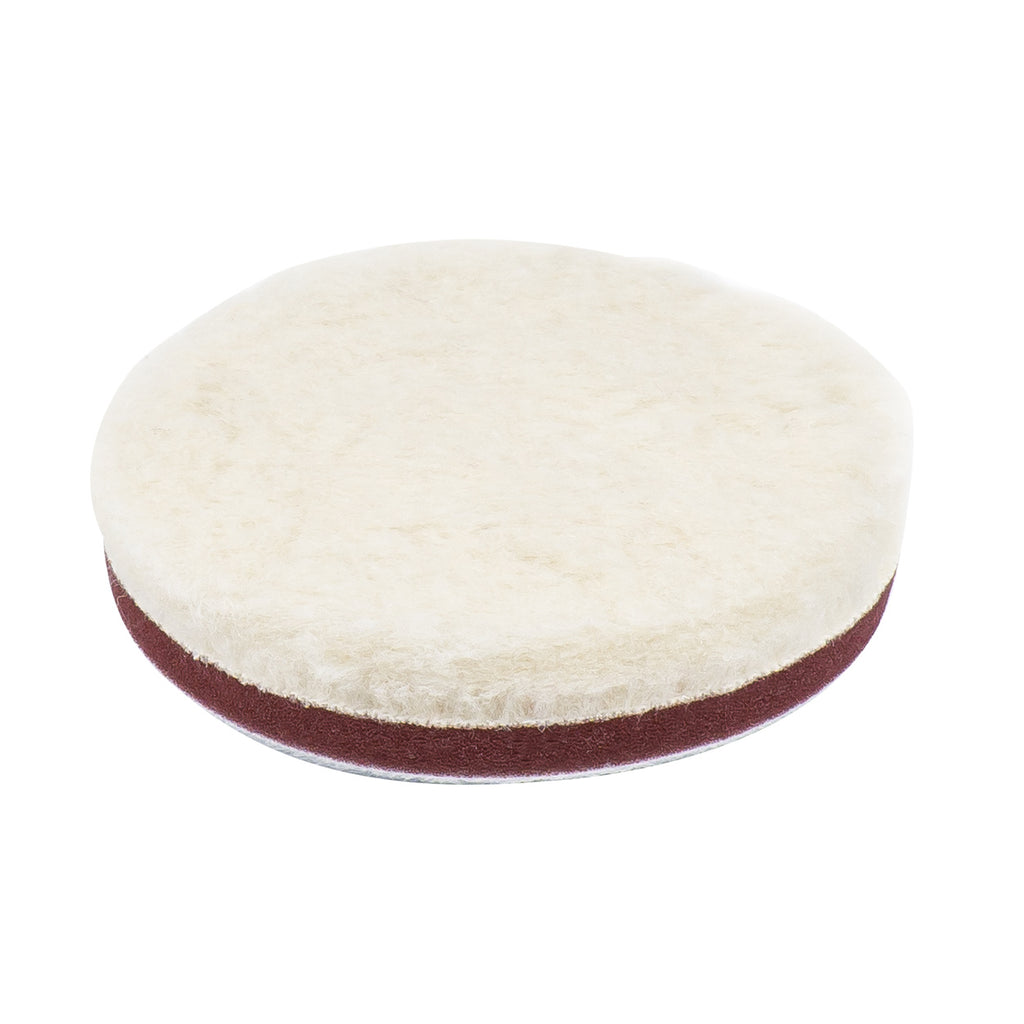 Wol polijstpad MEDIUM 125mm AMiO 03705 - AMiO 03705 - afbeelding 1