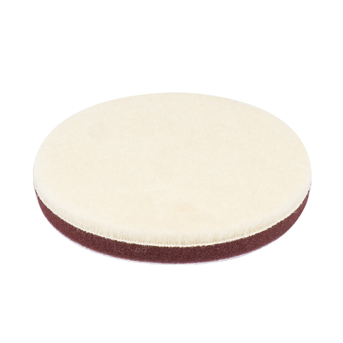 Wol polijstpad HARD 125mm AMiO 03706 - AMiO 03706 - afbeelding 1