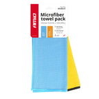 2in1 Microvezel handdoek - drogen en glas 30x40cm 300/600g AMiO 03749 - AMiO 03749 - afbeelding 8