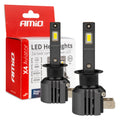 LED Koplampen X4-serie AVIATOR H1 6500K max 44W AMiO 03761 - AMiO 03761 - afbeelding 1