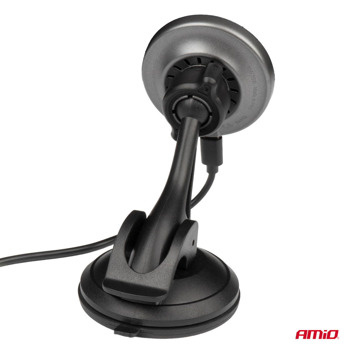 Zuignap Telefoonhouder met Draadloze Oplader My Mag 15W AMiO 03775 - AMiO 03775 - afbeelding 2