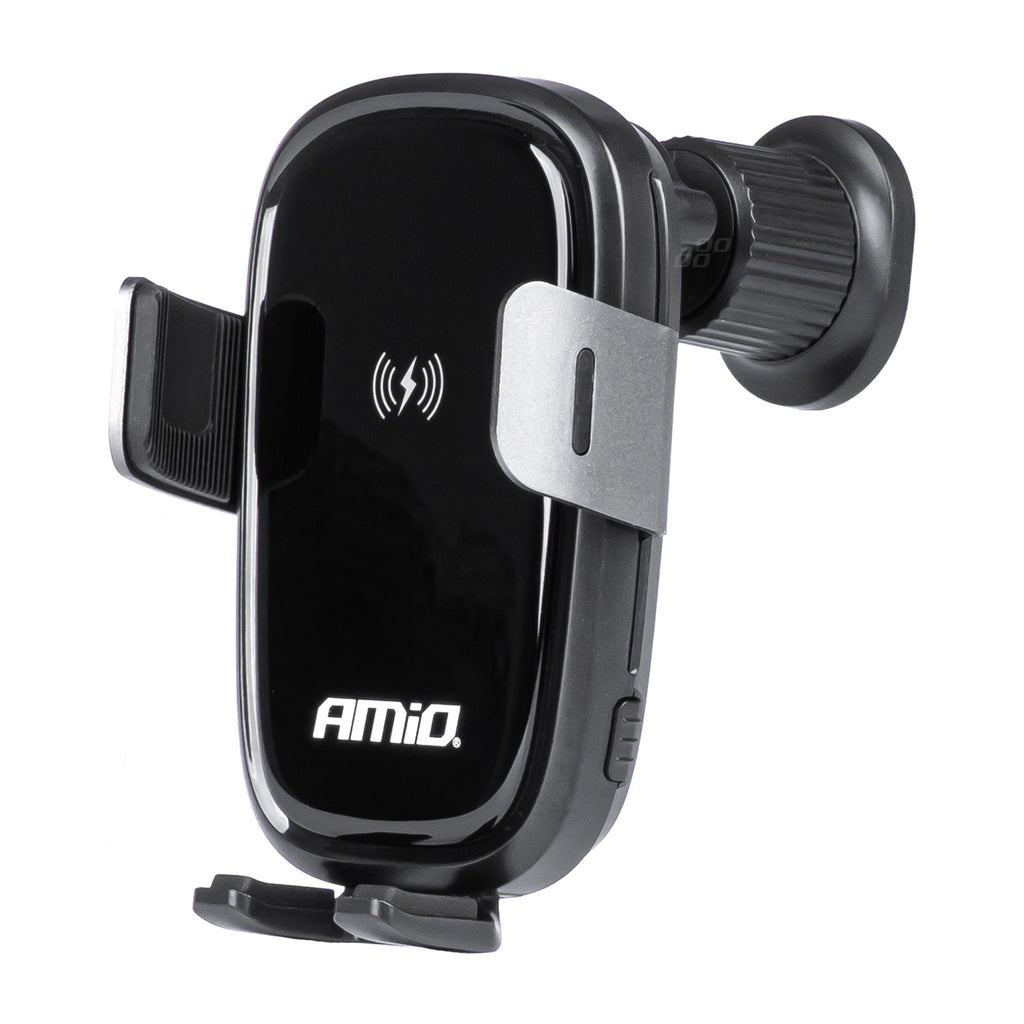 Telefoonhouder met draadloze oplader 15W AMiO 03778 - AMiO 03778 - afbeelding 1
