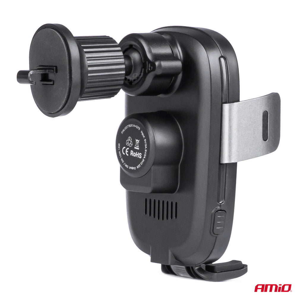 Telefoonhouder met draadloze oplader 15W AMiO 03778 - AMiO 03778 - afbeelding 2