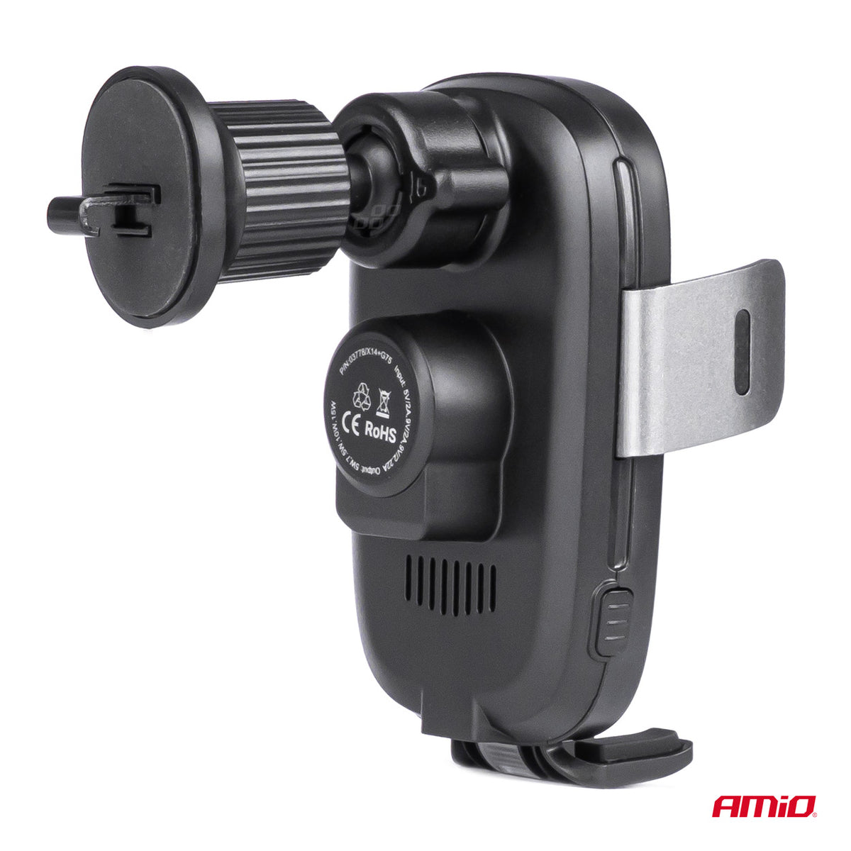 Telefoonhouder met draadloze oplader 15W AMiO 03778 - AMiO 03778 - afbeelding 2