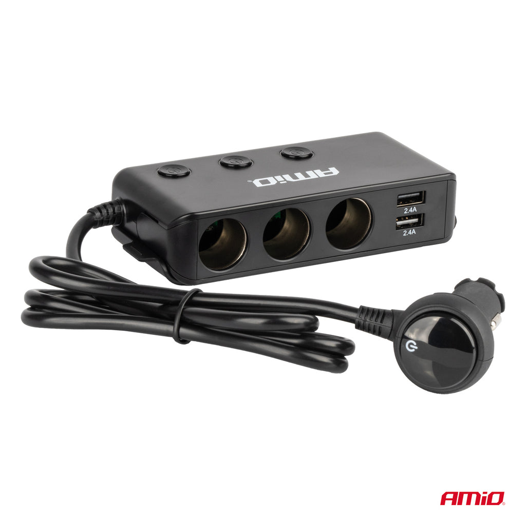 Stopcontact met voltmeter AMiO 03781 - AMiO 03781 - afbeelding 2