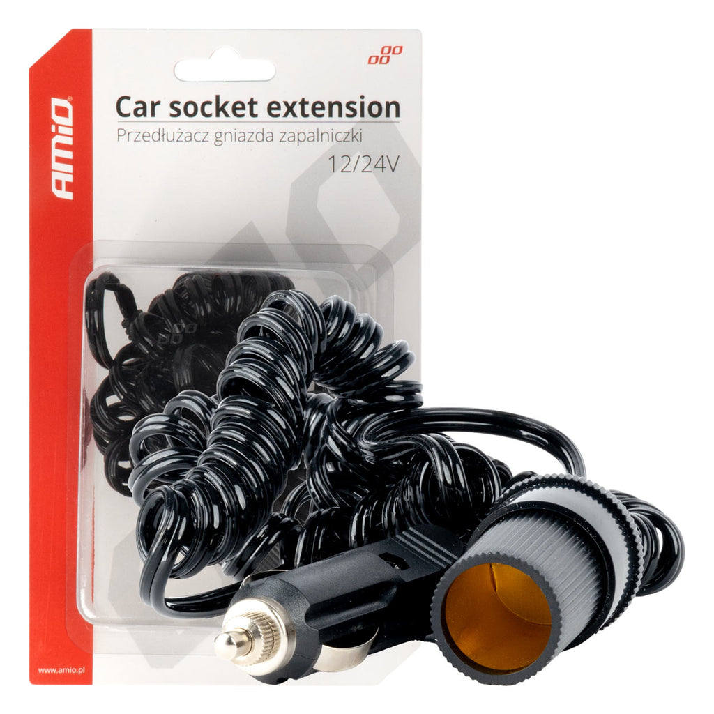Aansteker stopcontact voor auto 12V 24V 300cm AMiO 03805 - AMiO 03805 - afbeelding 3