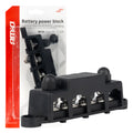 M10 12V - 48V 250A minusa busbar massadistributieblok AMiO 03811 - AMiO 03811 - afbeelding 1