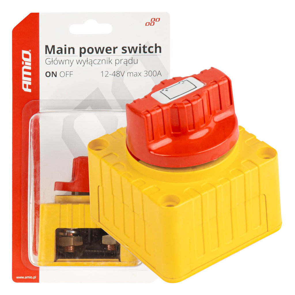 Hoofdschakelaar 12-48V max.300A AMiO 03839 - AMiO 03839 - afbeelding 6