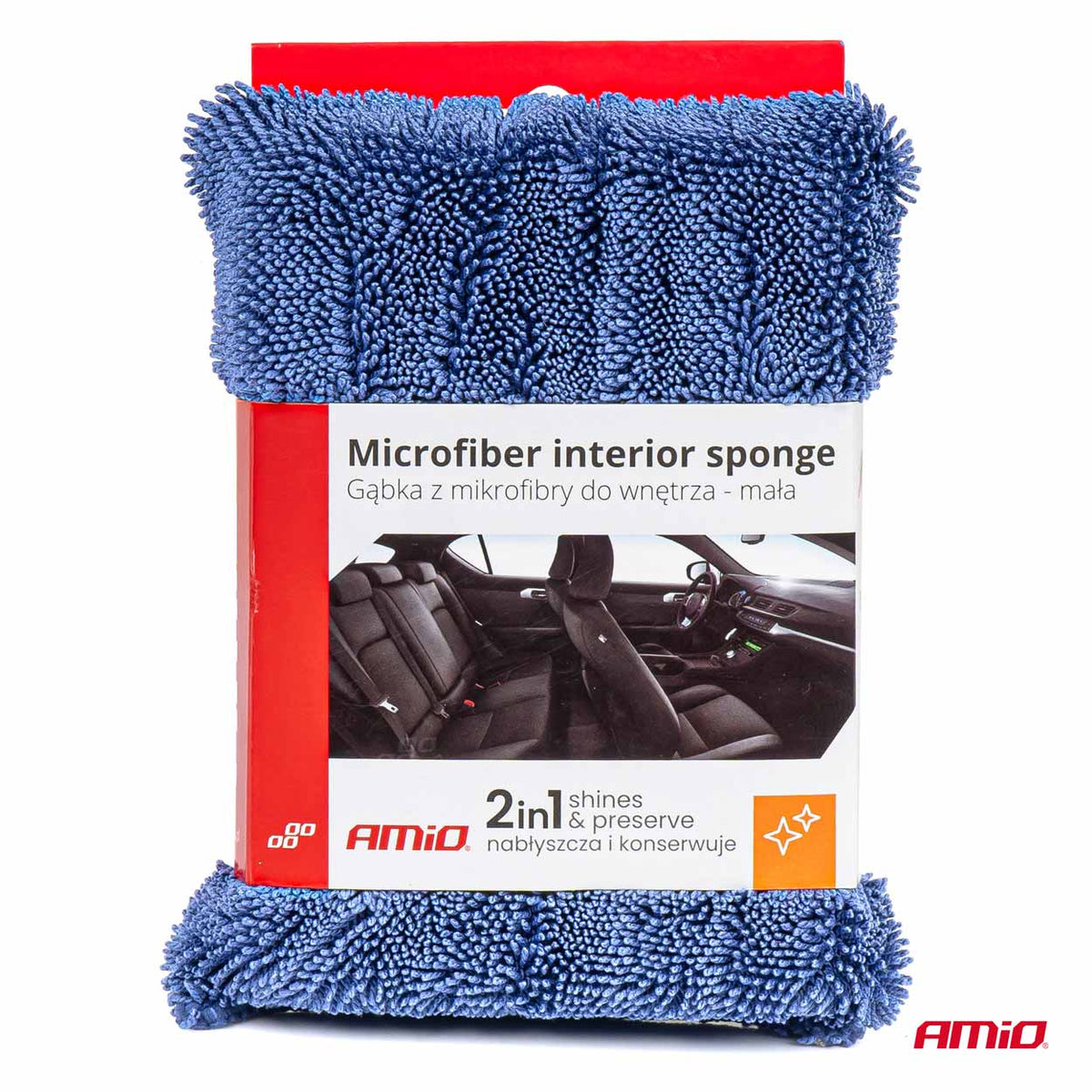 Microvezel binnenspons AMiO 03844 - AMiO 03844 - afbeelding 3