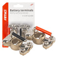 Messing accupolen 2 stuks. 600A AMiO 03846 - AMiO 03846 - afbeelding 1