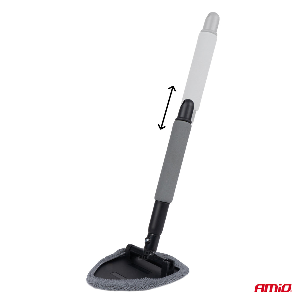 Telescopische glazenwasser microvezel driehoekig AMiO 03858 - AMiO 03858 - afbeelding 2