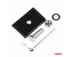 LED werklamp PRO-serie, 1800 lumen, 6000K wit, afm. 82x78x76mm