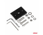 LED werklamp PRO-serie, 7200 lumen, 6000K wit, afm. 140x140x61mm