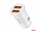Autolader 2x USB-A 2.1A 12/24V AMiO-03872