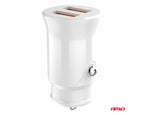 Autolader 2x USB-A 2.1A 12/24V AMiO-03872