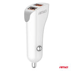 Autolader 2x USB-A 2.1A 12/24V AMiO 03874 - AMiO 03874 - afbeelding 2