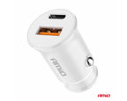 Autolader USB-A + USB-C 20W 12/24V