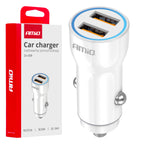 Autolader 2xUSB-A 12/24V AMiO 03879 - AMiO 03879 - afbeelding 1