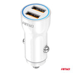 Autolader 2xUSB-A 12/24V AMiO 03879 - AMiO 03879 - afbeelding 2
