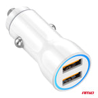 Autolader 2xUSB-A 12/24V AMiO 03879 - AMiO 03879 - afbeelding 3