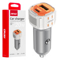 Autolader USB-A + USB-C 20W 12/24V AMiO 03882 - AMiO 03882 - afbeelding 1