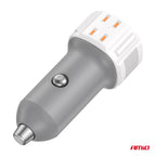Autolader USB-A + USB-C 38W 12/24V AMiO 03883 - AMiO 03883 - afbeelding 6