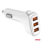 Autolader 3x USB-A 3.1A 12/24V AMiO 03885 - AMiO 03885 - afbeelding 4