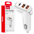 Autolader 2x USB-A + USB-C 38W 12/24V AMiO 03886 - AMiO 03886 - afbeelding 1