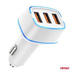 Autolader 3x USB-A 30W 12/24V AMiO 03889 - AMiO 03889 - afbeelding 3
