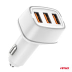 Autolader 2x USB-A + USB-C 32W 12/24V AMiO 03890 - AMiO 03890 - afbeelding 3