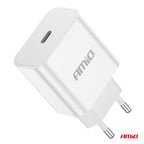 Wandlader USB-C 20W Quick Charge 230V AMiO 03891 - AMiO 03891 - afbeelding 2