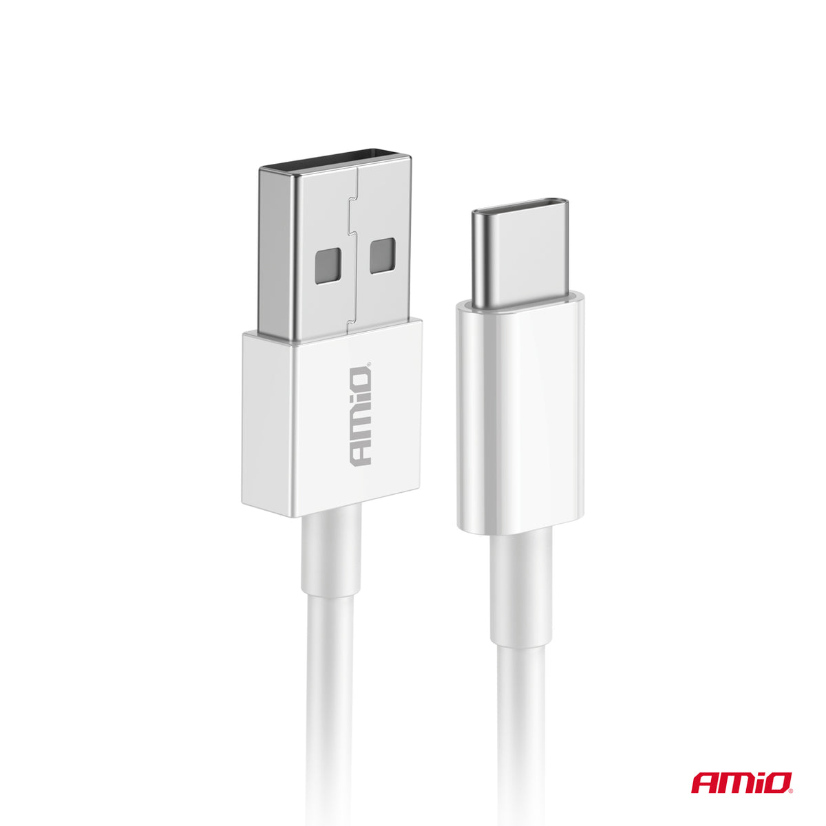 USB naar USB-C kabel 2A 100cm FullLINK AMiO 03893 - AMiO 03893 - afbeelding 3