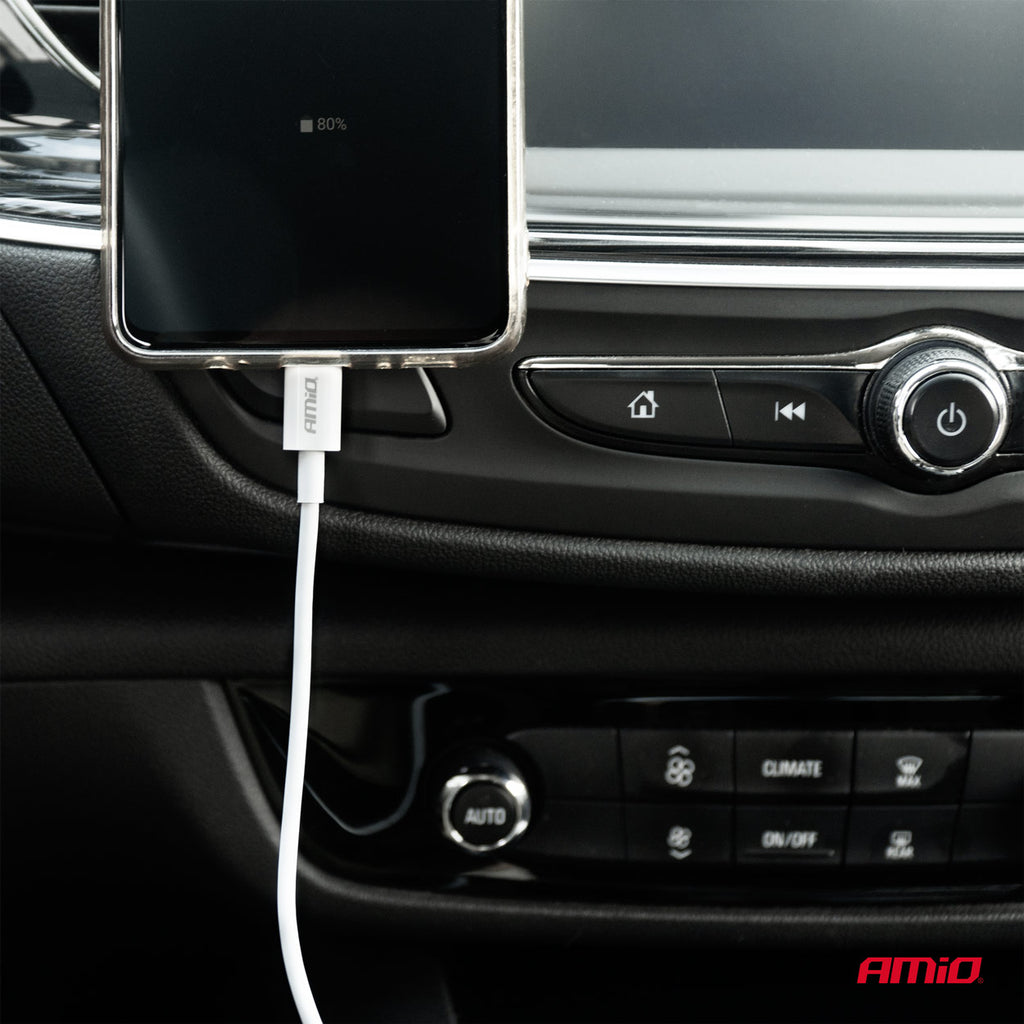 USB-C naar USB-C kabel 60W 200cm FullLINK AMiO 03897 - AMiO 03897 - afbeelding 2