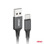 USB naar USB-C kabel 2A 100cm FullLINK AMiO 03899 - AMiO 03899 - afbeelding 3