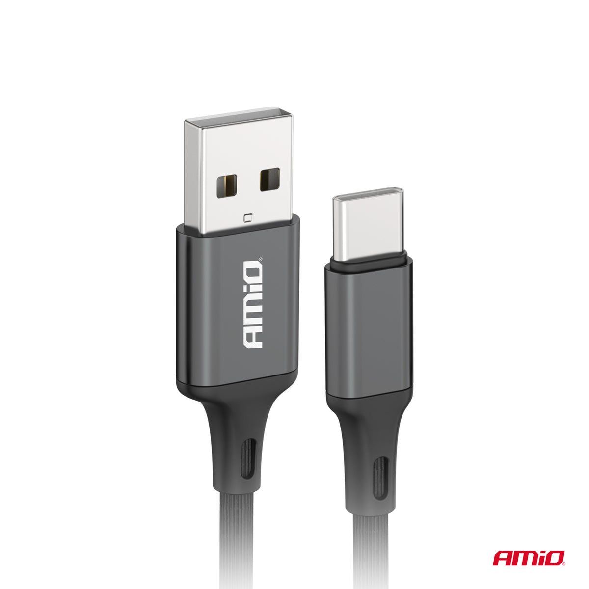 USB naar USB-C kabel 2A 200cm FullLINK AMiO 03900 - AMiO 03900 - afbeelding 3