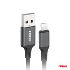 USB naar Lightning 2A 100cm FullLINK AMiO 03901 - AMiO 03901 - afbeelding 2