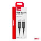 USB-C naar USB-C kabel 60W 100cm FullLINK AMiO 03902 - AMiO 03902 - afbeelding 5